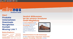 Desktop Screenshot of miranox.de